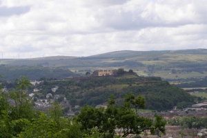 Stirling Castle vom Wallace Monument aus